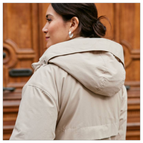  Bio-Kollektion: Homewear-Bustier für Schwangerschaft und Stillzeit - grau meliert 